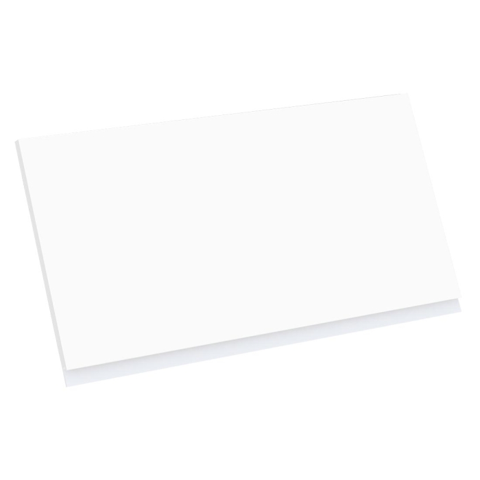 Kit façade meuble cuisine Blanc Mat Sans Poignée 1 porte H. 42,9 cm L. 79,7 cm