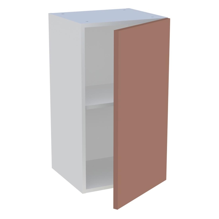 Meuble haut cuisine 1 porte H. 72 cm x L. 40 cm - Terracotta mat