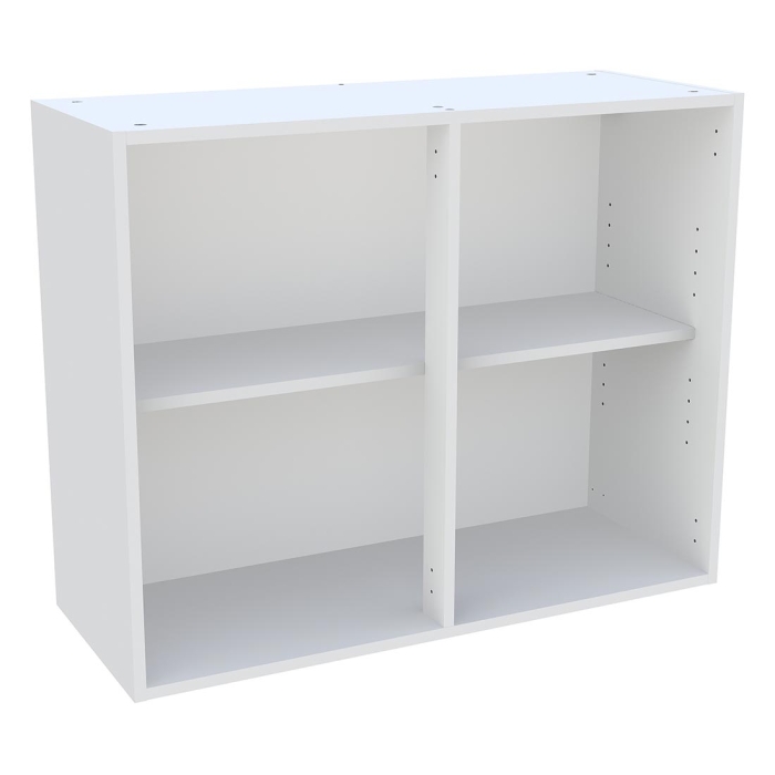 Caisson Meuble bas cuisine Blanc H. 87 cm x L. 90 cm x P. 35 cm