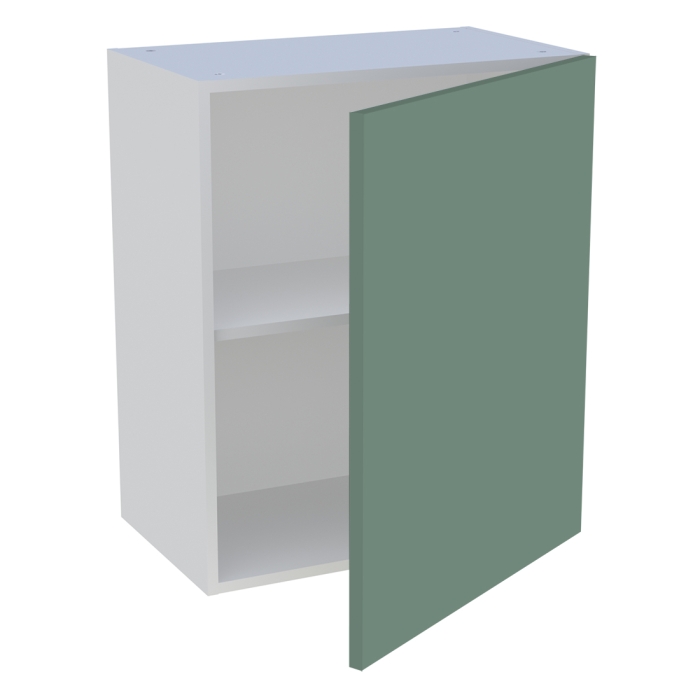 Meuble haut cuisine 1 porte H. 72 cm x L. 60 cm - Vert sauge mat