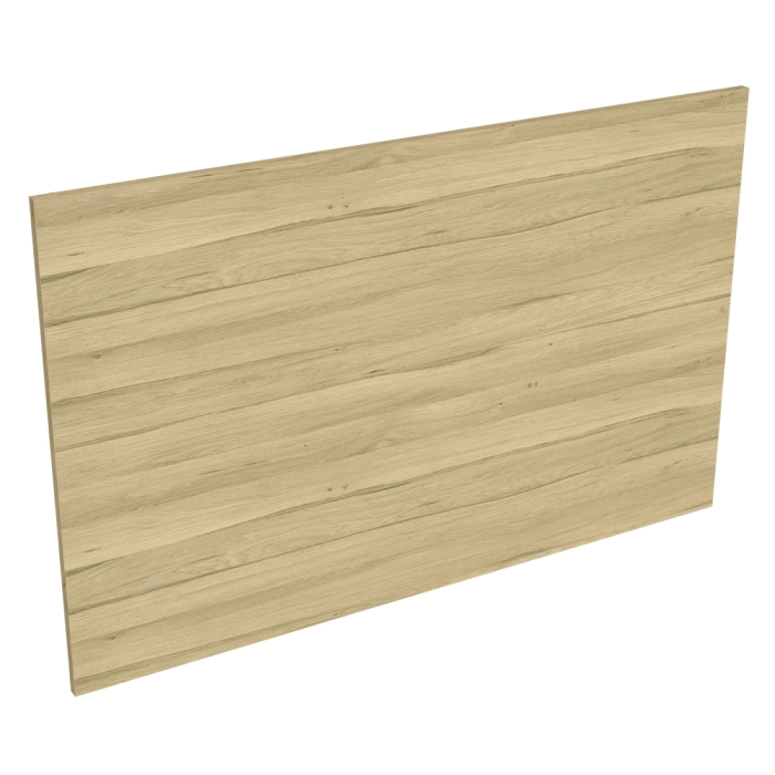 Coté de remplacement ilot pour meubles bas dos à dos CHÊNE CLAIR - H. 72 cm