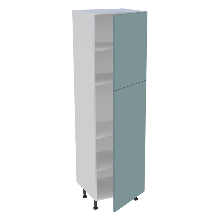 Colonne cuisine 2 portes H. 216,6 cm x L. 60 cm - C2P602 - Vert opale mat