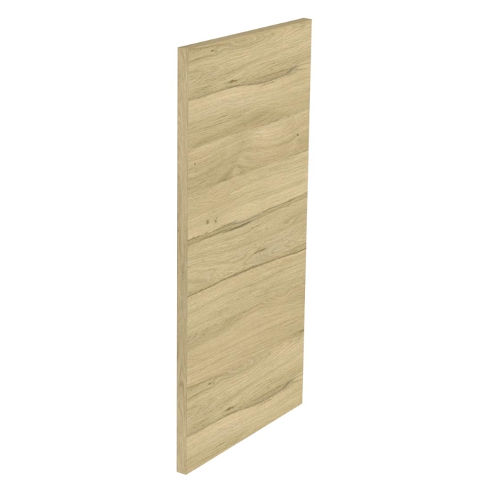 Kit façade meuble cuisine Chêne Clair 1 porte H. 71,7 cm L. 39,7 cm