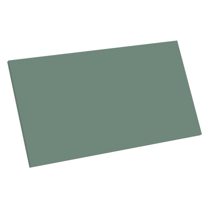 Kit façade meuble cuisine Vert Sauge Mat 1 porte H. 42,9 cm L. 79,7 cm