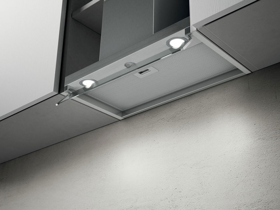 Hotte encastrable 60 cm inox