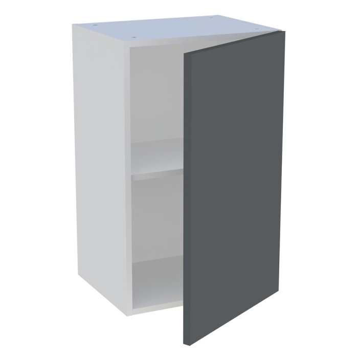 Meuble haut cuisine 1 porte H. 72 cm x L. 45 cm - Gris ardoise mat