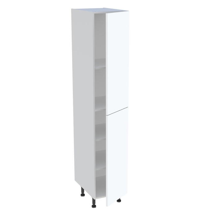 Colonne cuisine 2 portes H. 216,6 cm x L. 40 cm - C2P401 - Blanc mat