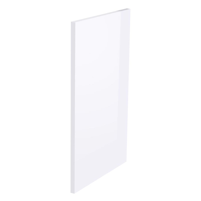 Kit façade meuble cuisine Blanc Brillant 1 porte H. 71,7 cm L. 44,7 cm