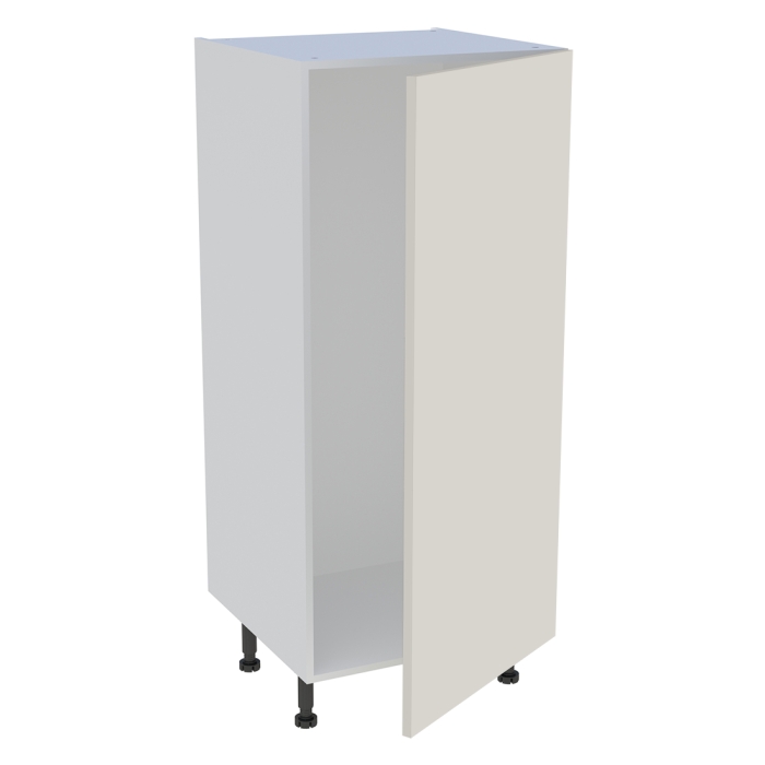 Demi colonne cuisine 1 porte H. 129,6 cm x L. 60 cm - Lin mat