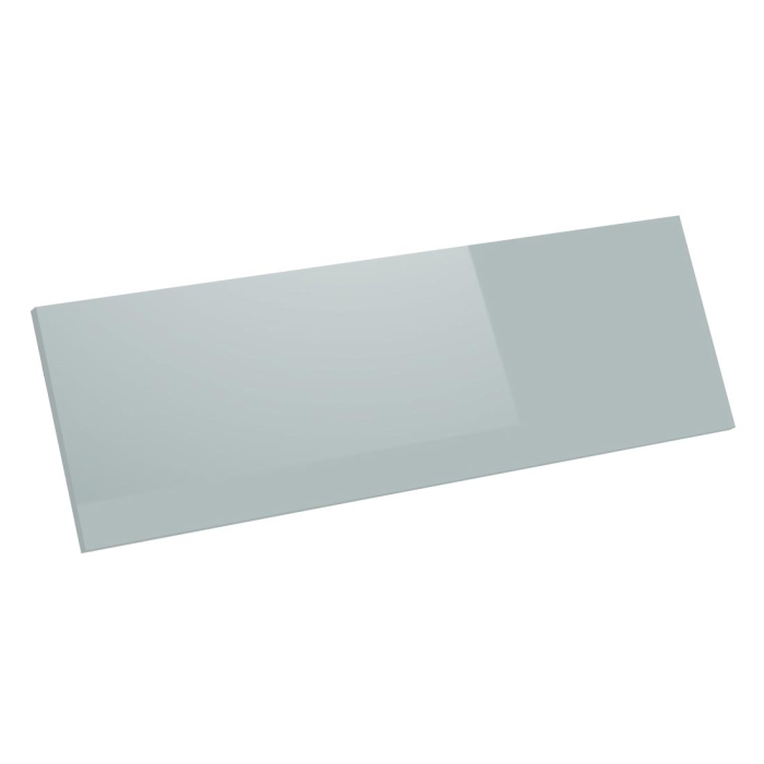 Kit façade meuble cuisine Gris Cendre Brillant 1 porte H. 28,5 cm L. 89,7 cm