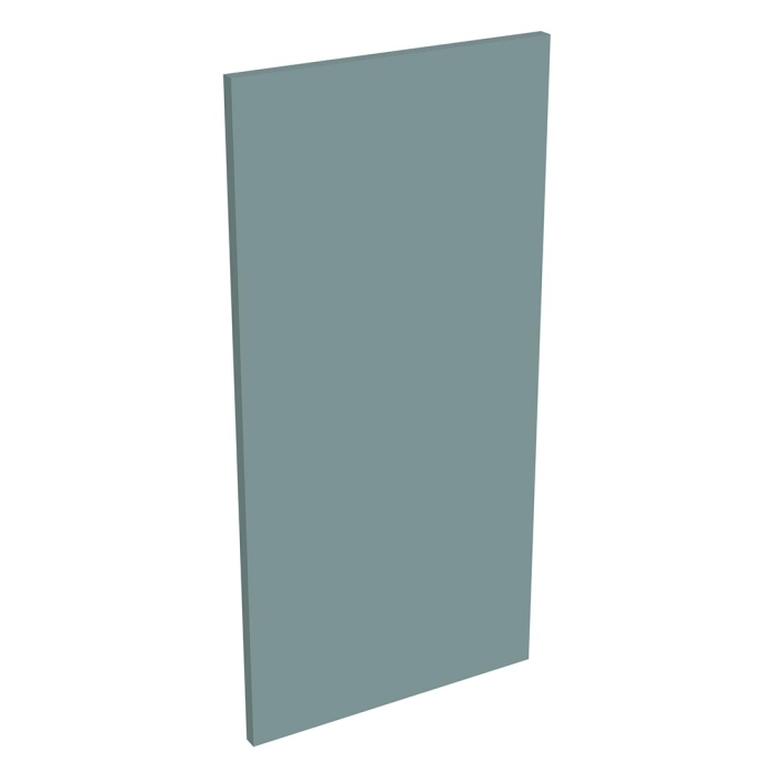 Coté de remplacement meuble haut cuisine VERT OPALE MAT - H. 72 cm