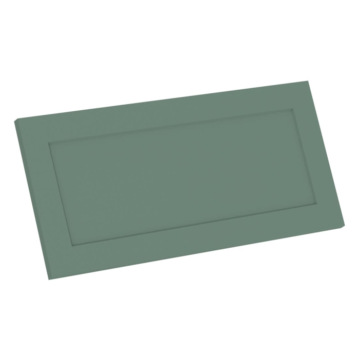 Kit façade meuble cuisine Vert Sauge Cadre 1 porte H. 28,5 cm L. 59,7 cm