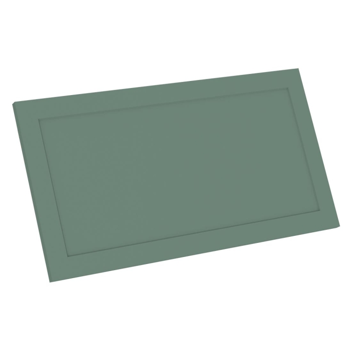 Kit façade meuble cuisine Vert Sauge Cadre 1 porte H. 42,9 cm L. 79,7 cm
