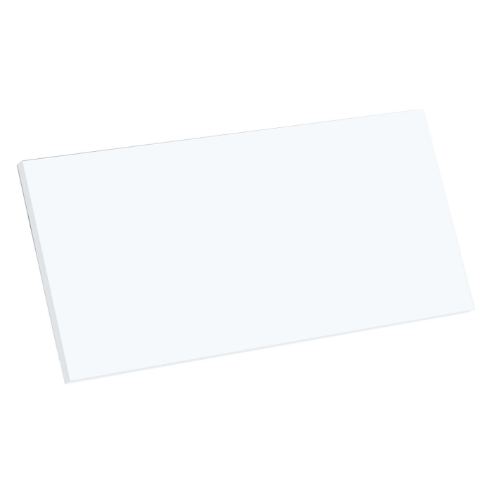 Kit façade meuble cuisine Blanc Mat 1 porte H. 28,5 cm L. 59,7 cm