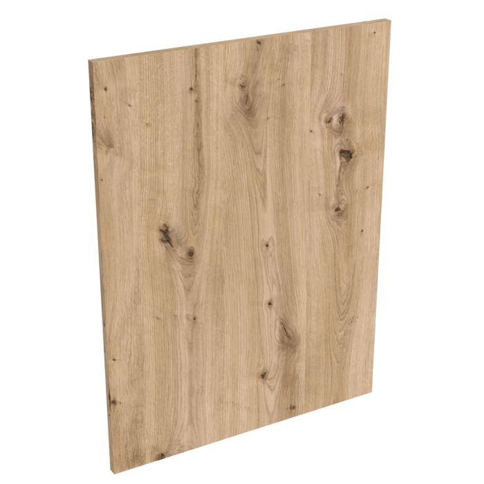 Kit joue de finition meuble bas cuisine CHÊNE NATUREL SANS POIGNÉE - H. 86.5 cm