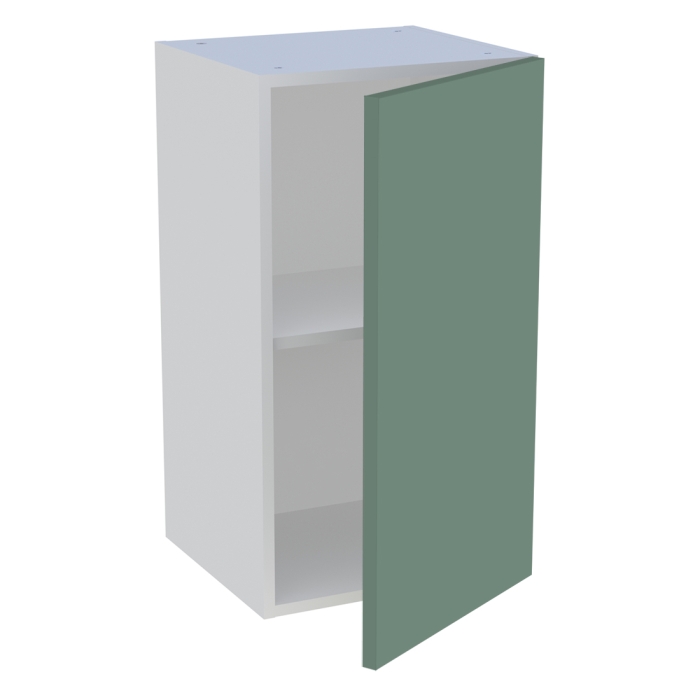 Meuble haut cuisine 1 porte H. 72 cm x L. 40 cm - Vert sauge mat