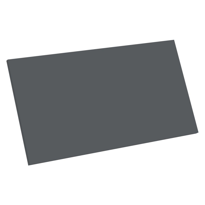 Kit façade meuble cuisine Gris Ardoise Mat 1 porte H. 42,9 cm L. 79,7 cm