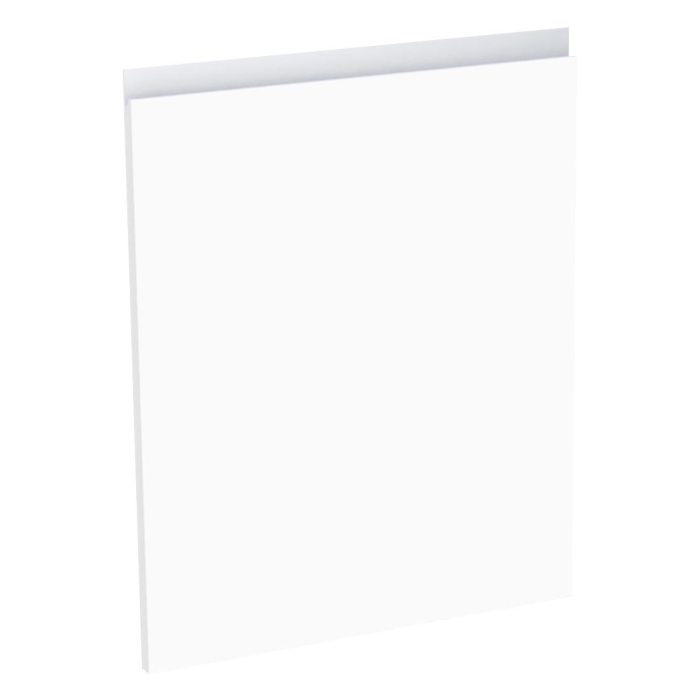 Kit façade meuble cuisine Blanc Mat Sans Poignée 1 porte H. 57,3 cm L. 59,7 cm