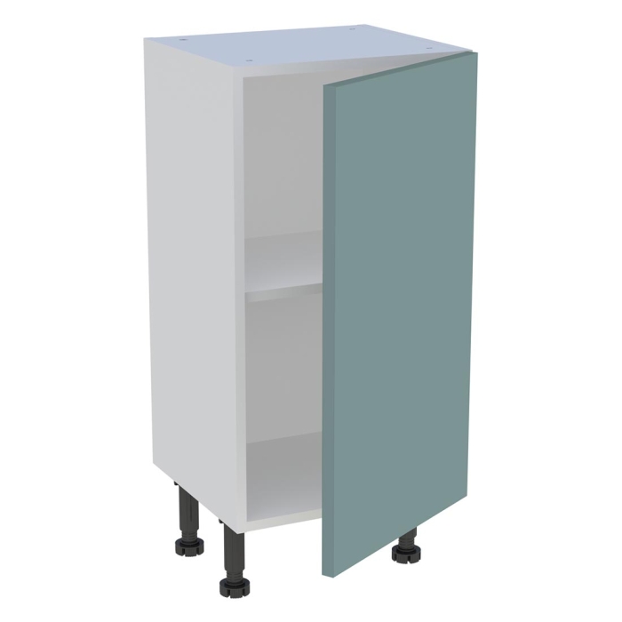 Meuble bas cuisine 1 porte H. 87 cm x L. 40 cm x P. 36,9 cm - Vert opale mat