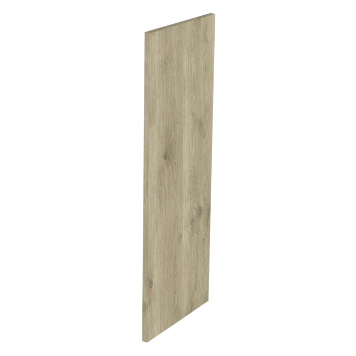 Kit façade meuble cuisine Chêne Doré 1 porte H. 100,5 cm L. 39,7 cm