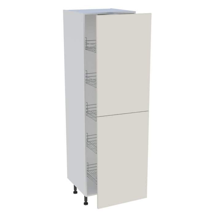Colonne cuisine 2 portes H. 216,6 cm x L. 60 cm - C2P601EX - Lin mat