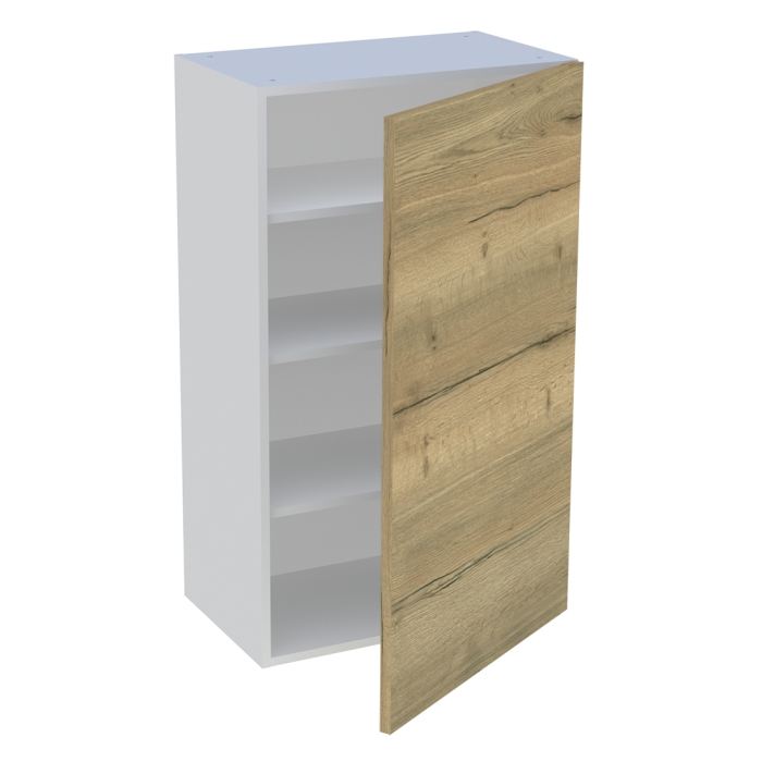Meuble haut cuisine 1 porte H. 100,8 cm x L. 60 cm - Chêne structuré