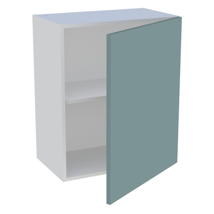 Meuble haut cuisine 1 porte H. 72 cm x L. 60 cm - Vert opale mat