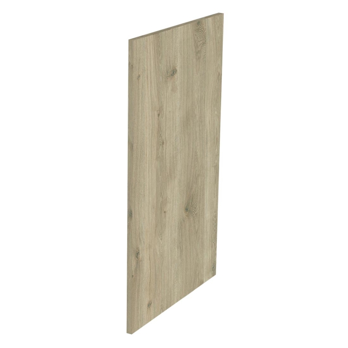 Kit façade meuble cuisine Chêne Doré 1 porte H. 100,5 cm L. 59,7 cm