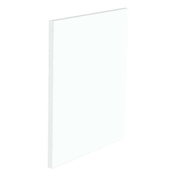 Kit façade meuble cuisine Blanc Chaud Mat 1 porte H. 57,3 cm L. 59,7 cm