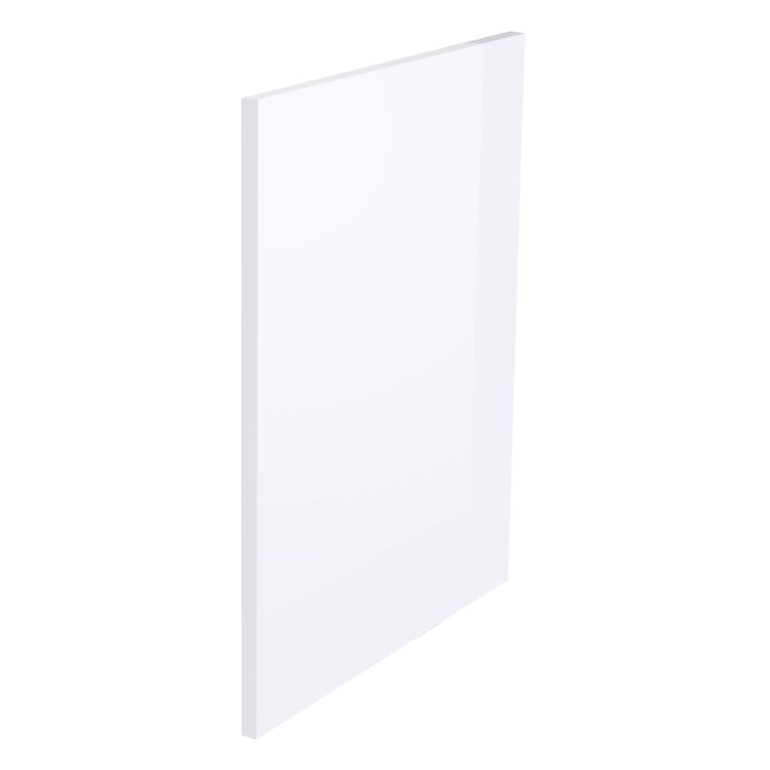 Kit façade porte pour coulissant ou lave vaisselle Blanc Brillant H. 71,7 cm L. 59,7 cm