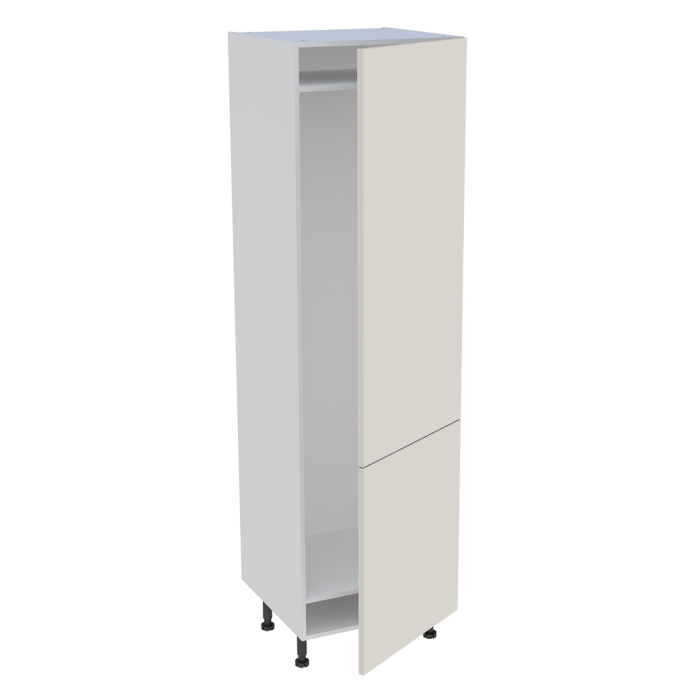 Colonne cuisine 2 portes H. 216,6 cm x L. 60 cm - CFR2P602 - Lin mat