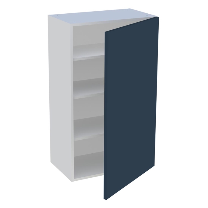 Meuble haut cuisine 1 porte H. 100,8 cm x L. 60 cm - Bleu nuit mat