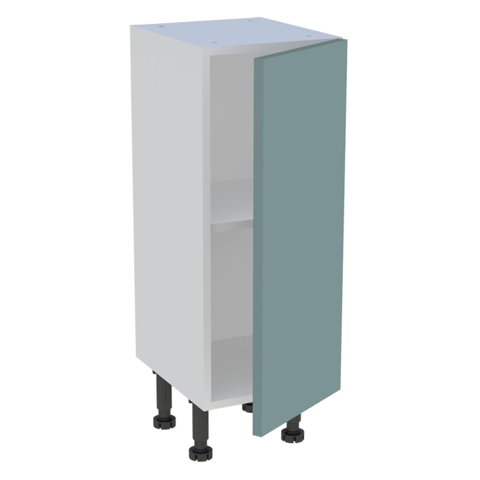Meuble bas cuisine 1 porte H. 87 cm x L. 30 cm x P. 36,9 cm - Vert opale mat