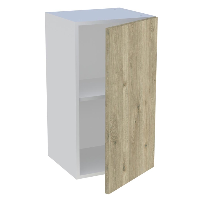 Meuble haut cuisine 1 porte H. 72 cm x L. 40 cm - Chêne doré