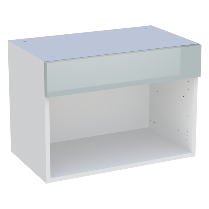 Meuble haut cuisine  H. 43,2 cm x L. 60 cm - Gris cendre brillant