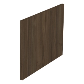 Kit façade meuble cuisine Noyer Foncé 1 porte H. 42,9 cm L. 59,7 cm