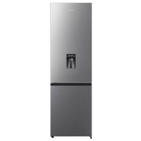 Réfrigérateur combiné gris largeur 55 cm