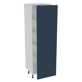 Colonne cuisine 2 portes H.216,6 cm x L. 60 cm - C2P601EX - Bleu nuit mat