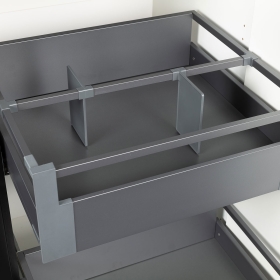 Système d'aménagement pour tiroir casserolier L. 120 cm