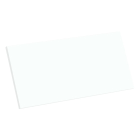 Kit façade meuble cuisine Blanc Chaud Mat 1 porte H. 28,5 cm L. 59,7 cm