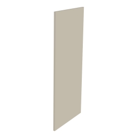 Kit façade meuble cuisine Beige Mat 1 porte H. 129,3 cm L. 59,7 cm