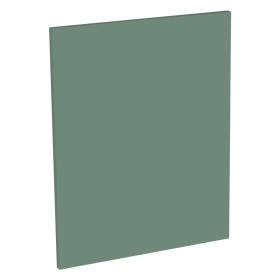Kit façade meuble cuisine Vert Sauge Mat 1 porte H. 57,3 cm L. 59,7 cm