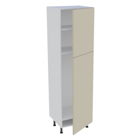 Colonne cuisine 2 portes H. 216,6 cm x L. 60 cm - CFR2P601 - Beige mat
