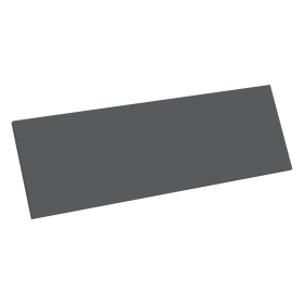 Kit façade meuble cuisine Gris Ardoise Mat 1 porte H. 28,5 cm L. 89,7 cm