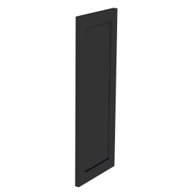 Kit façade meuble cuisine Noir Cadre 1 porte H. 71,7 cm L. 29,7 cm