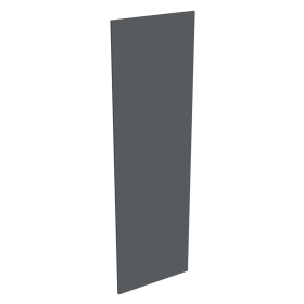 Kit joue de finition colonne cuisine GRIS ARDOISE MAT - H. 216.6 cm