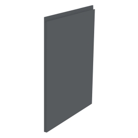 Kit façade meuble cuisine Gris Ardoise Mat Sans Poignée 1 porte H. 71,7 cm L. 59,7 cm
