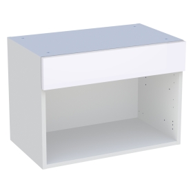 Meuble haut cuisine  H.43,2 cm x L. 60 cm - Blanc brillant
