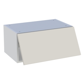 Meuble haut cuisine 1 porte relevante H.28,8 cm x L. 60 cm - Lin mat