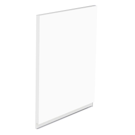 Kit façade meuble cuisine Blanc Mat Sans Poignée 1 porte H. 57,3 cm x L. 59,7 cm